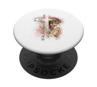 Be The Reason Someone Believes Jesus Cross Prayer Faith PopSockets Adhesive PopGrip