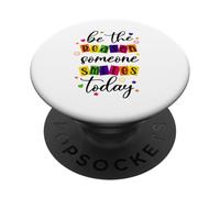 Be The Reason Someone Smiles Today Cute Sweet Motivational PopSockets Adhesive PopGrip