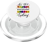 Be The Reason Someone Smiles Today Cute Sweet Motivational PopSockets PopGrip for MagSafe