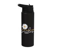 Be The Reason Someone Smiles Today Optimism Happiness Stainless Steel Insulated Water Bottle