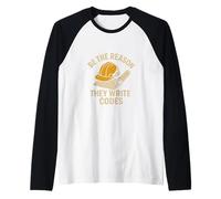 Be The Reason They Write Codes Raglan Baseball Tee