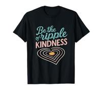 Be The Ripple of Kindness Heart Ripple Design T-Shirt