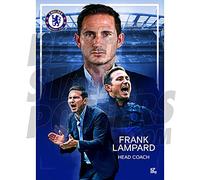 Be The Star Posters Chelsea FC 2019/20 Frank Lampard Action A2 Football Poster/ Print/ Wall Art - Officially Licensed Product - Available in Sizes A3 & A2 (A2)