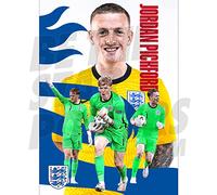 Be The Star Posters England Pickford Action Poster A3 - Officially Licensed Product