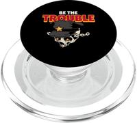 Be The Trouble (Rebel Statement & Graphic) PopSockets PopGrip for MagSafe