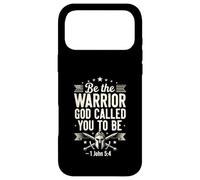 Be The Warrior God Called You To Be Faith Bible Verse Case for iPhone 17 Pro Max