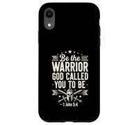 Be The Warrior God Called You To Be Faith Bible Verse Case for iPhone XR