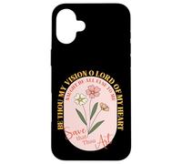 Be Thou My Vision Christian Hymn Gift Case for iPhone 16 Plus