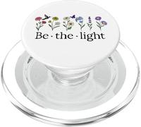 Be thy Light Matthew 5:14 Christian Bible Verse Scripture PopSockets PopGrip for MagSafe