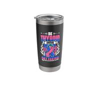 Be Thyroid Aware - Support Thyroid Survivor Thyroid Cancer Stainless Steel Insulated Tumbler