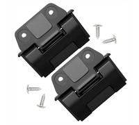 BE-TOOL 2 Pcs Cooler Hinges Replacement, Stainless Steel Coolers Lid Hinge with Screws, Ice Chest Cooler Assembly Fit for Igloo 25 52 72 Qt BMX Coolers (Black)