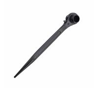 BE-TOOL 24mm-30mm Black Scaffold Podger Ratchet Spanner, Ratchet Podger Spanner Erecting Scaffolding Tools for Auto Repair Mechanical Maintenance