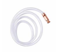 BE-TOOL 2Pcs 3m/9.84ft Siphon Hose, Jiggle Syphon Self Priming Gas Siphon Pump with Brass Connector Multi-Purpose Syphon Pump Portable for Gasoline Fuel Water Transfer