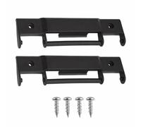 BE-TOOL 2Pcs Cooler Snap-on Hinge, Snap on Hinges with Mounting Screws Cooler Hinges Replacement Kit Compatible with Igloo Trailmate Journey 70 Qt Models (18.73cm*5.08cm)