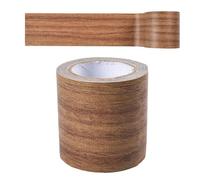 BE-TOOL 2PCS Wood Grain Floor Tapes, 5.7cm Width, 4.57m Length, Waterproof Realistic Textured Repair Duct Tape For Tables, Baseboards, Doors, Windows, Cabinets Desk (Color D)