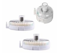 BE-TOOL 3PCS Mini Aquarium Sponge Filter, YX-150/300/600 Round Bowl Mini Aquarium Tank Filter, Water Cleansing Device Portable For Fish And Turtle Office Use