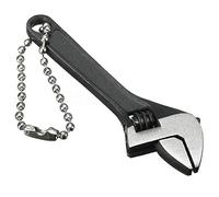 BE-TOOL Adjustable Spanner 4" Black Small Spanner Mini Jaw Monkey Wrench for Industry and Auto Repair (Pack of 1)