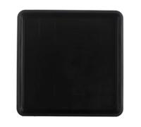 BE-TOOL Black Resinous Planter Tray Square Plant Saucer Collecting Drainage Flower Pot Drip Pan for Agricultural Plantations(15mm/5.9in)