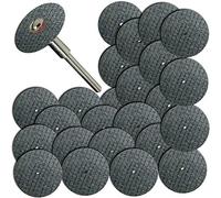 BE-TOOL Cutting Wheel Discs 32MM 100Pcs Rotary Tool Cutting Disc with 1Pcs 36MM Mandrel for Cutting Metal/Plastic/Fiber/Wood, etc