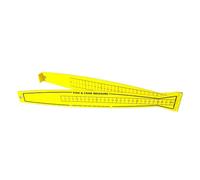 BE-TOOL Folding Fish Measure Board, 32in/80cm Metric Scale | Crab Measuring Tool, Portable Fold-Out Ruler, Easy to Read, Bump Board for Boat Kayak Flyfishing