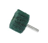 BE-TOOL Green Polishing Wheel, Sanding Mop Grinding Buffing Wheel with Emery Cloth (40mm x 25 x 6mm, 1Pcs)