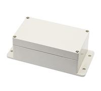 BE-TOOL IP65 Junction Box - Waterproof Enclosure Instrument Case - ABS Electrical Project Box DIY for Electronic Projects, Power Supply Units (1Pcs, Grey)