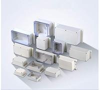 BE-TOOL IP65 Junction Box - Waterproof Enclosure Instrument Case - ABS Electrical Project Box DIY For Electronic Projects, Power Supply Units (1Pcs, Transparent)