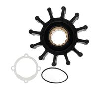 BE-TOOL Marine Water Pump Impeller Kit, Replacement Compatible with Johnson 09-812B Volvo Penta 3593660 Yanmar 119773, 57mm Diameter 12-Blade with Spline Drive