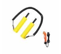 BE-TOOL Retractable Ice Safety Picks Kit, Orange Portable Retractable Ice Awls Ice Breaking Accessories for Professional Ice Workers Like Rescue Teams and Ice Fishing Enthusiasts