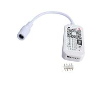 BE-TOOL Smart RGB WiFi LED Controller, 4-Pin Voice App Control | 16 Million Colors, Music Sync, Timer Function, Compatible with Alexa, Home Assistant, Android & iOS