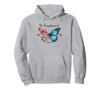 Be Transformed Bible Verse Faith In Jesus Christian Pullover Hoodie