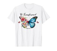 Be Transformed Bible Verse Faith In Jesus Christian T-Shirt