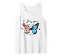 Be Transformed Christian Scripture Quote Tank Top