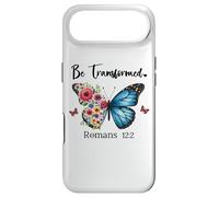 Be Transformed Romans 12:2 Butterfly Christian Bible Verse Case for iPhone Air