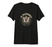 Be Transformed Romans 12:2 Christian Faith Premium T-Shirt