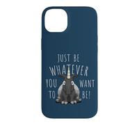 Be Whatever You Want Self-Confident Tapir Unicorn Case for iPhone 14 Plus