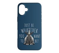 Be Whatever You Want Self-Confident Tapir Unicorn Case for iPhone 16 Plus