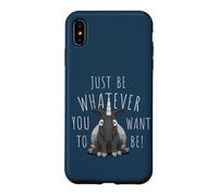 Be Whatever You Want Self-Confident Tapir Unicorn Case for iPhone XS Max