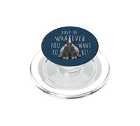 Be Whatever You Want Self-Confident Tapir Unicorn PopSockets PopGrip for MagSafe