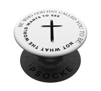 Be Who God Has Called You To Be - Christian Faith PopSockets Adhesive PopGrip