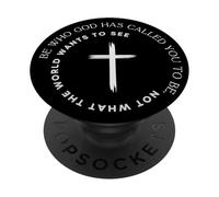 Be Who God Has Called You To Be, Cross PopSockets Adhesive PopGrip