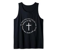 Be Who God Has Called You to Be, Cross Tank Top