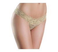 Be Wicked BW1160N-L V-Cut Lace Panties, Nude
