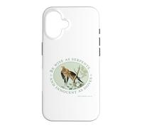 Be wise as serpents and innocent as doves, Matthew 10:16 Case for iPhone 16