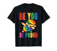 Be You Be Proud LGBTQ+ Rainbow Sheep Pride T-Shirt
