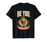 Be You The World Will Adjust Punk Hedgehog T-Shirt
