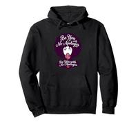 Be You With No Apologies Black Woman Afro Positive Saying Pullover Hoodie