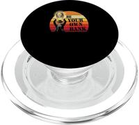 Be Your Own Bank freedom sovereignty self custody bitcoin PopSockets PopGrip for MagSafe