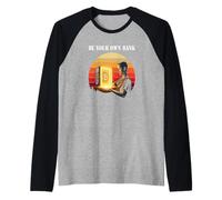 Be Your Own Bank Freedom Sovereignty self Custody Bitcoin Raglan Baseball Tee
