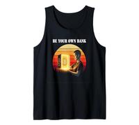 Be Your Own Bank Freedom Sovereignty self Custody Bitcoin Tank Top